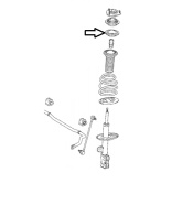 Seat, Front Coil Spring, Upper, Rh/lh Toyota Estima  2AZ-FE 2.4i 2010-2016 