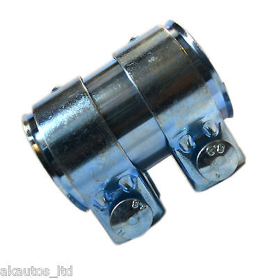 For Exhaust Connector Clamp Sleeve 58mm To 62mm Bore       
