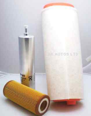 For Bmw 3 Series 320d 2.0 E90 E91 E92 E93 05-07 Service Kit Oil Air Fuel Filter       