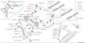 Variable Valve Timing Vvt Solenoid - Oil Control Valve - Left Nissan Elgrand E51 VQ35DE 3.5i V6 4WD 2002-2010 