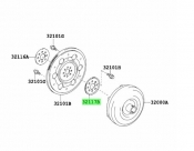 Torque Converter Spacer Drive Plate - Rear Toyota Alphard (Vellfire)  2AZ-FE 2.4 2009-2015 