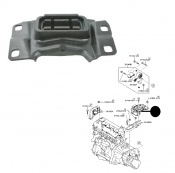 Left Engine Mount Mazda 5   Y6 1.6 2WD 6 SPEED 2010  