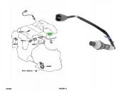 Lambda Sensor Toyota Alphard (Vellfire)  1MZ-FE 3.0 V6 AWD 2003-2008 