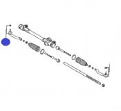 Outer Track Rod End - Right Nissan Micra K13 HR12DR 1.2 DIG-S 12V H.Back 2011 