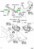 Injector - O Ring For Fuel Delivery - Top Side Toyota Estima  2GR-FE 3.5i 2006-2014 