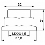 Wheel Hub Nut Mazda 3  LF17 2.0 MZR SAL / HATCH 16V DOHC  2004-2009 