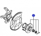 Front Wheel Hub Mitsubishi Shogun / Pajero  4M41T 3.2 DI-DC 16v DOHC 4WD 2006 