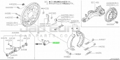 Rear Wheel Cylinder Nissan Serena C24 QR25DE 2.5 2WD 1999-2005 