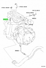 Air Fuel Ratio Oxygen Sensor Bank 1 Toyota Alphard (Vellfire)  2AZ-FE 2.4 2009-2015 