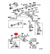 Front Lower Control Arm Bush Toyota Hi Ace  2KDFTV 2.5 D-4D 2001 