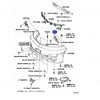 Front Bumper Support Bracket - Left Toyota Alphard (Vellfire)  2AZ-FE 2.4i FWD 2003-2008 