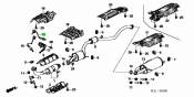 Air Flow Ration Sensor Lamda Senor - Rear After Cat Honda Step Wagon  RG K20A 2.0i 2005-2009 