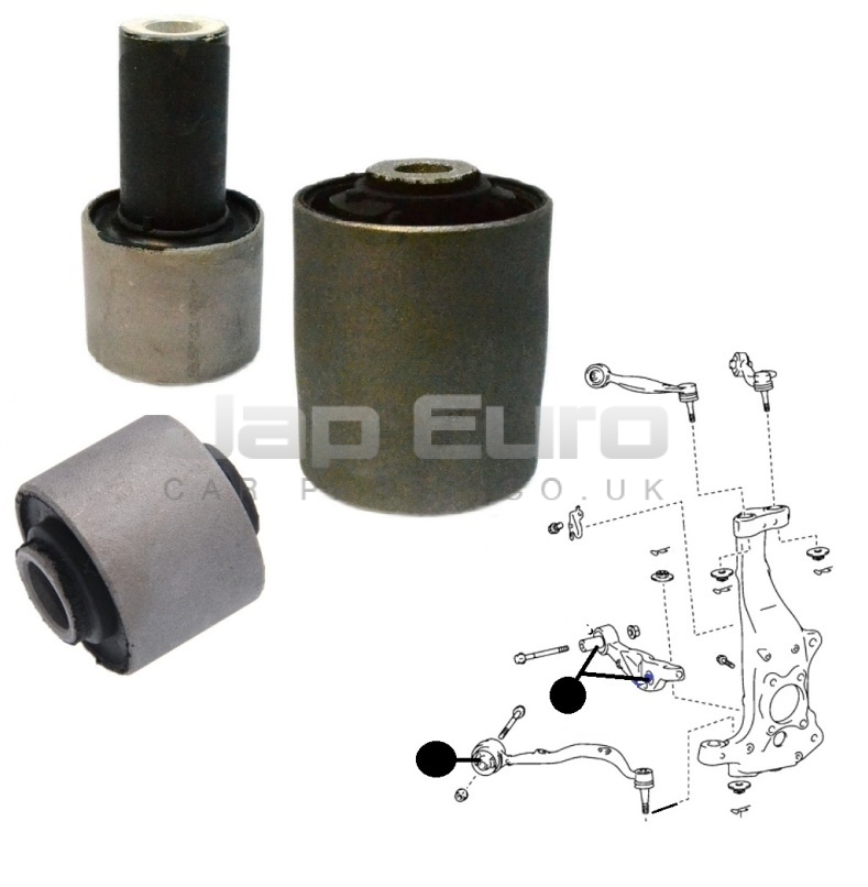 Partie Inférieure Avant Bras De Commande //à Bras Bush Pour Lexus GS 300