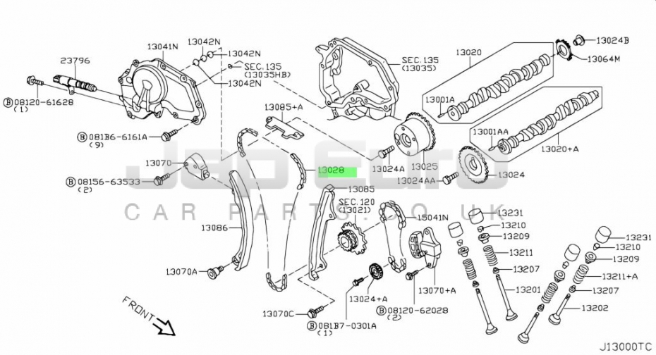 X trail timing chain hotsell