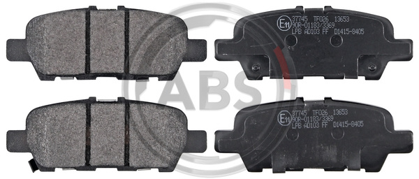 Brake Pad Set, Disc Brake Nissan Elgrand  E52 TE52 2.5i 2010-2016 