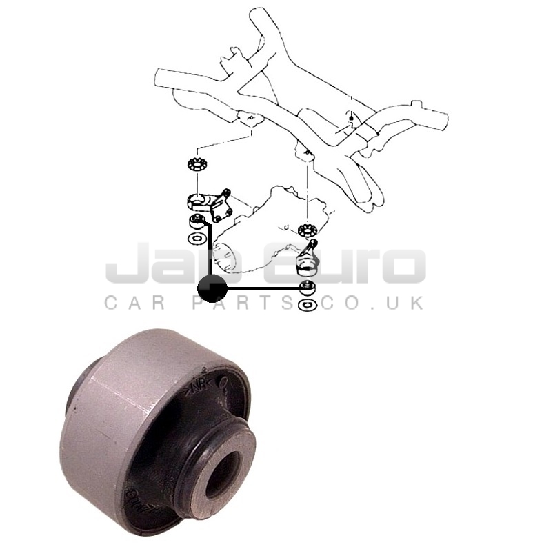 Front Lower Suspension Wishbone Arm For Mitsubishi Outlander 2007-2013 – Driver Side, Includes Ball Joint & Rear Bush