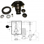 Rear Shock Absorber Strut Mounting Honda FR-V BE N22A1 2.2 CTDi 16v DOHC 1.8 2005  