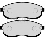 Brake Pad Set - Front Nissan Tiida  HR16DE 1.6i 4Dr SALOON 2007  