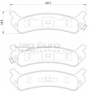 Brake Pad Set - Front