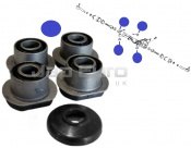 Power Steering Rack Bush Kit Toyota Landcruiser   2UZ -FE AMAZON 4.7i V8 VX 5Dr ATM  1998-2007 