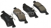 Brake Pad Set - Rear Toyota Yaris MK1 1ND-TV 1.4 HBACK D-4D OHC 2005-2012 
