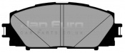 Brake Pad Set - Front Toyota Yaris MK1 1NR-FE 1.33 HATCHBACK 2008-2012 