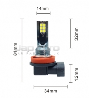 H16 LED Fog Light Bulb