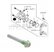 Pin Slide Front Mitsubishi Outlander  CW5W 2.4i Mivec 2WD 16v DOHC 2007-2010 