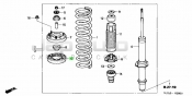 Lower Spring Rubber Damber Cusion
