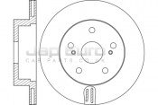 Rear Brake Disc Toyota Alphard (Vellfire)  2AR-FXE 2.5 2015 