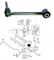 Rear Track Control Arm Rod Subaru TRIBECA W10 EZ30D 3.0i 2005-2010 