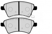 Brake Pad Set - Front Suzuki SX4  D19AA 1.9 DDiS SUV OHC 6 Speed 2006  