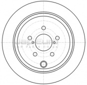 Brake Disc - Rear Subaru Impreza G12 EE20 2.0 AWD H.BACK 2009 -2012 