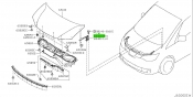 Bonnet Hood Hinges - Right