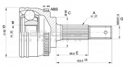 C.v. Joint Kit - Outer +abs