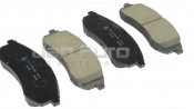 Brake Pad Set - Front Mitsubishi L 200  4D56T 2.5 Turbo D 4WD Pick Up 1997-2005 