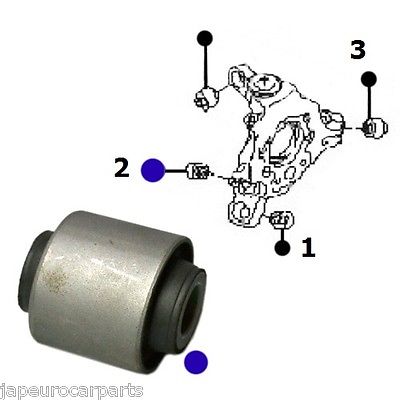 For Ford Galaxy 06-11 Rear Arm Wheel Hub Stub Axle / Knuckle Rose Bush X1       