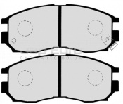 Brake Pad Set - Front Mitsubishi Galant  6A12 2.0i V6 5Dr 1993-1997 