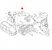 Heated  Oxygen Sensor (bank 1) Nissan Serena C25 MR20DE 2.0i 2005 -2010 