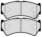 Brake Pad Set - Front Suzuki Baleno  J18A 1.8i 3 Door  2000-2002 