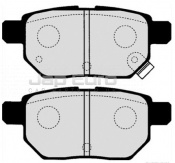 Brake Pad Set - Rear Toyota Auris  1ADFTV 2.0 D-4D TD 2006-2012 