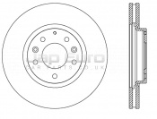 Brake Disc - Front Mazda CX 7  L3T 2.3 4WD SUV 16v DOHC 2007 