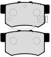 Brake Pad Set - Rear Honda Civic  D17A9 1.7 Coupe VTEC 03/2001-2003 