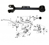 Rear Upper Lateral Control Arm - Right