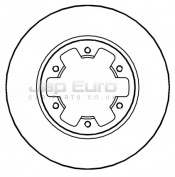 Brake Disc - Front Nissan Terrano  TD27 2.7 LX, SLR 3DR 1993 -1996 