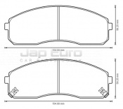 Brake Pad Set - Front