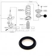 Front Shock Absorber Bearing Nissan Qashqai  HR16DE 1.6 Mpi 5Dr 16v 5 SPEED 2WD VISIA ACENTA TEKNA 2006  