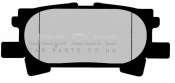 Brake Pad Set - Rear Lexus RX   3MZ-FE RX400H 3.3 V6  24v DOHC 2005  
