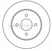 Brake Disc - Front + Abs
