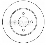 Brake Disc - Front + Abs